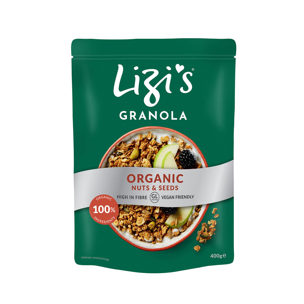 Lizi's Organic Nuts and Seeds Granola 400g