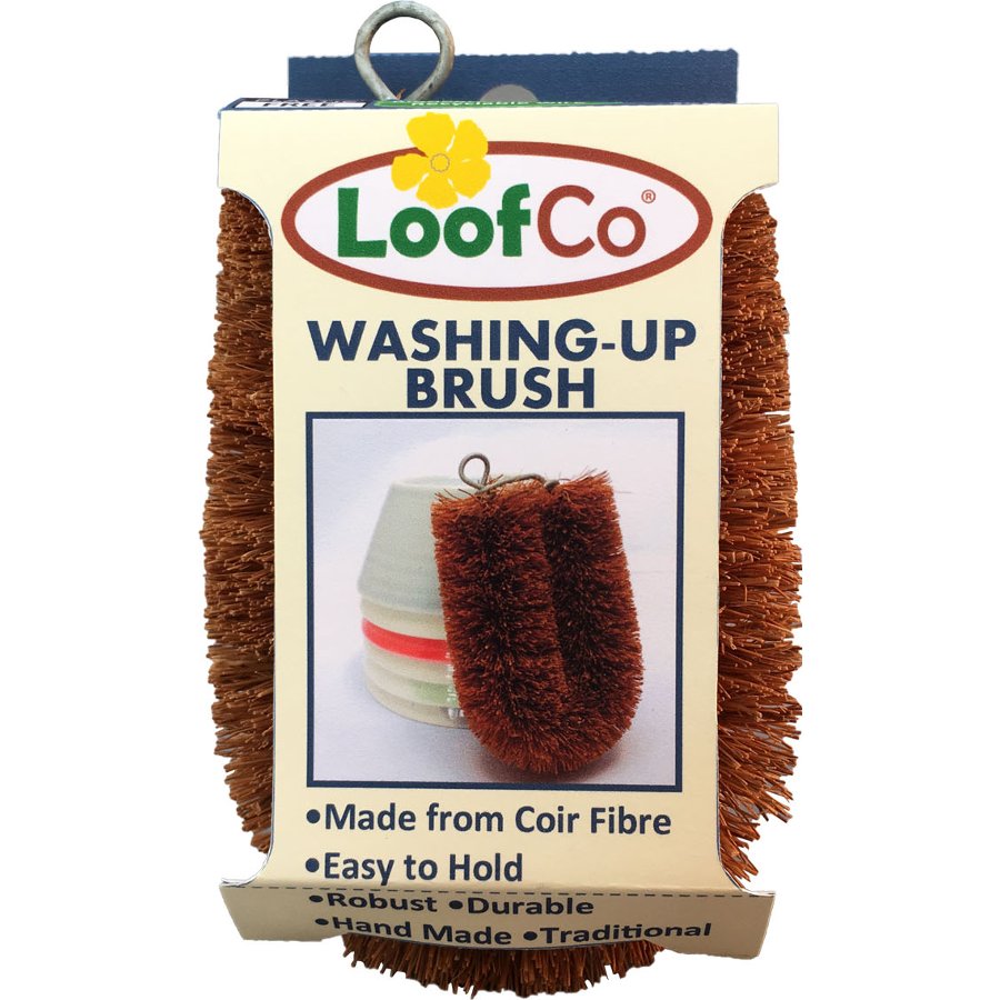Loof Co Washing Up Scrubbing Brush