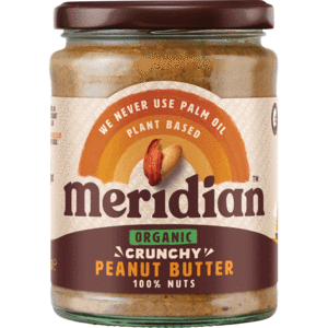 Meridian Organic Crunchy Peanut Butter 470g