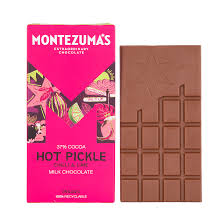 Montezuma's Hot Pickle Chilli & Lime Milk Chocolate