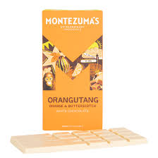 Montezuma's Orangutang White Chocolate - Orange & Butterscotch