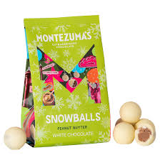 Montezuma's Snowballs - White Chocolate and Peanut Butter