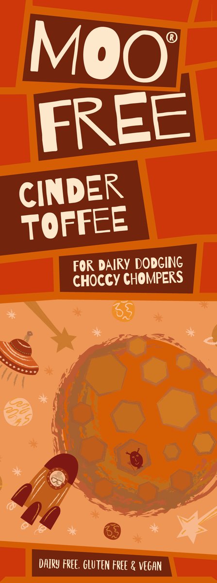 Moo Free Cinder Toffee Rice Milk Bar