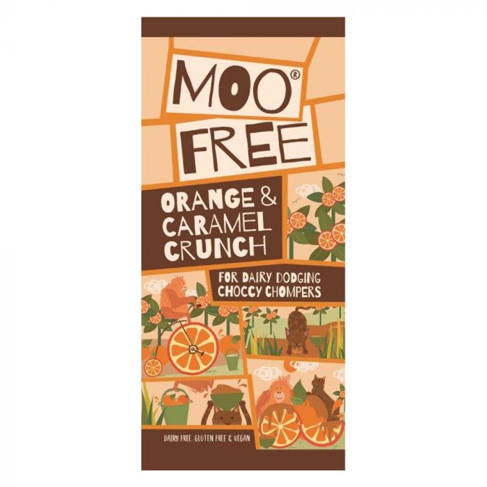 Moo Free Orange & Caramel Crunch