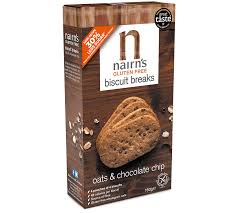 Nairns Gluten Free Biscuit Breaks, Oats & Choc Chip
