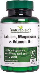 Natures Aid Calcium, Magnesium & Vitamin D3