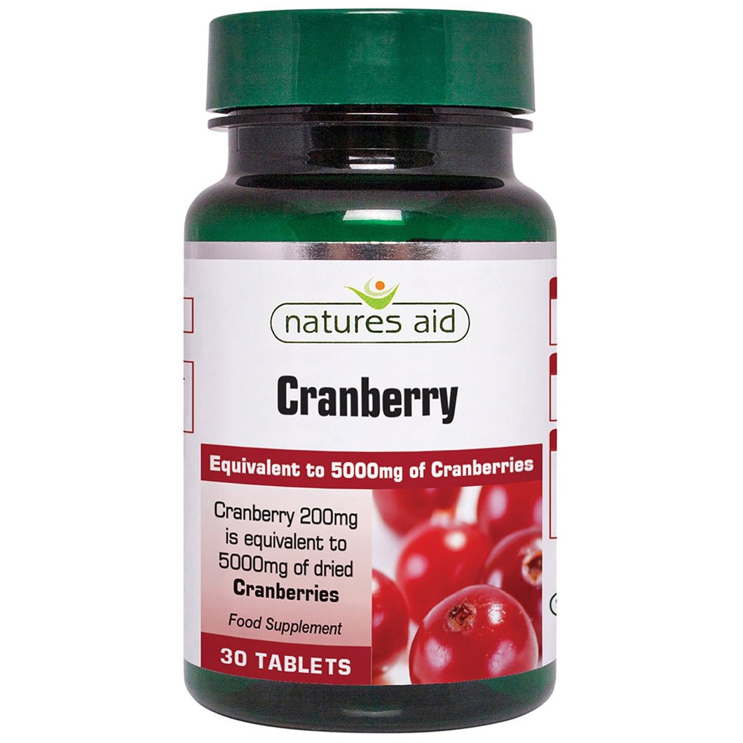 Natures Aid Cranberry 30 Tabs