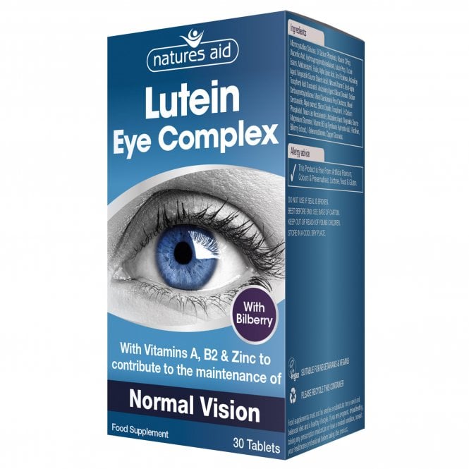 Nature's Aid Lutein Eye Complex 30 Tabs