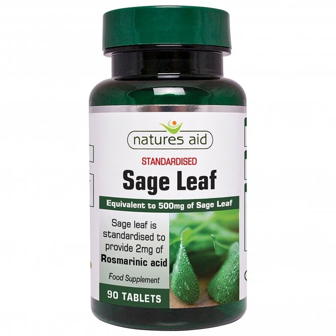 Natures Aid Sage Leaf 90 Tabs