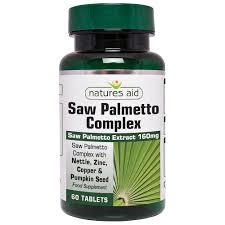 Natures Aid Saw Palmetto Complex 60 Tabs