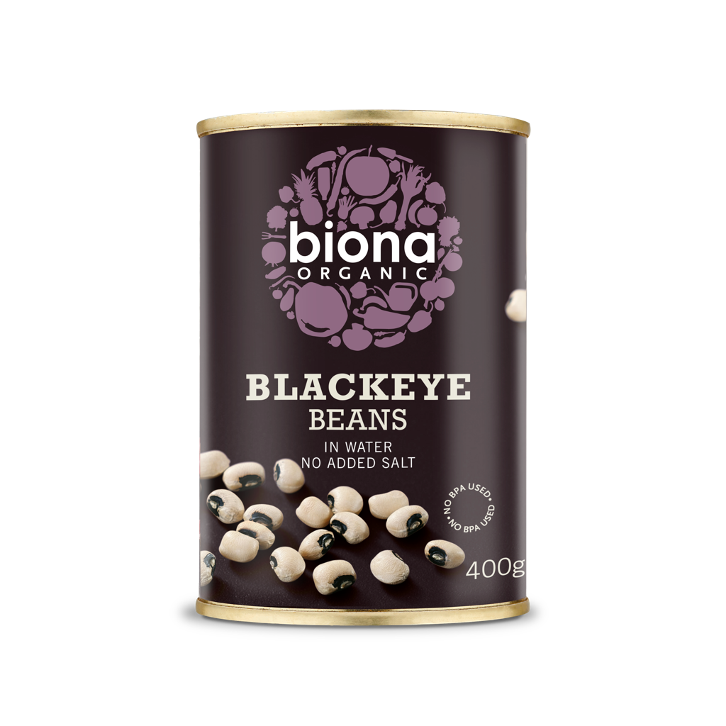 Biona Organic Blackeye Beans 400g Tin
