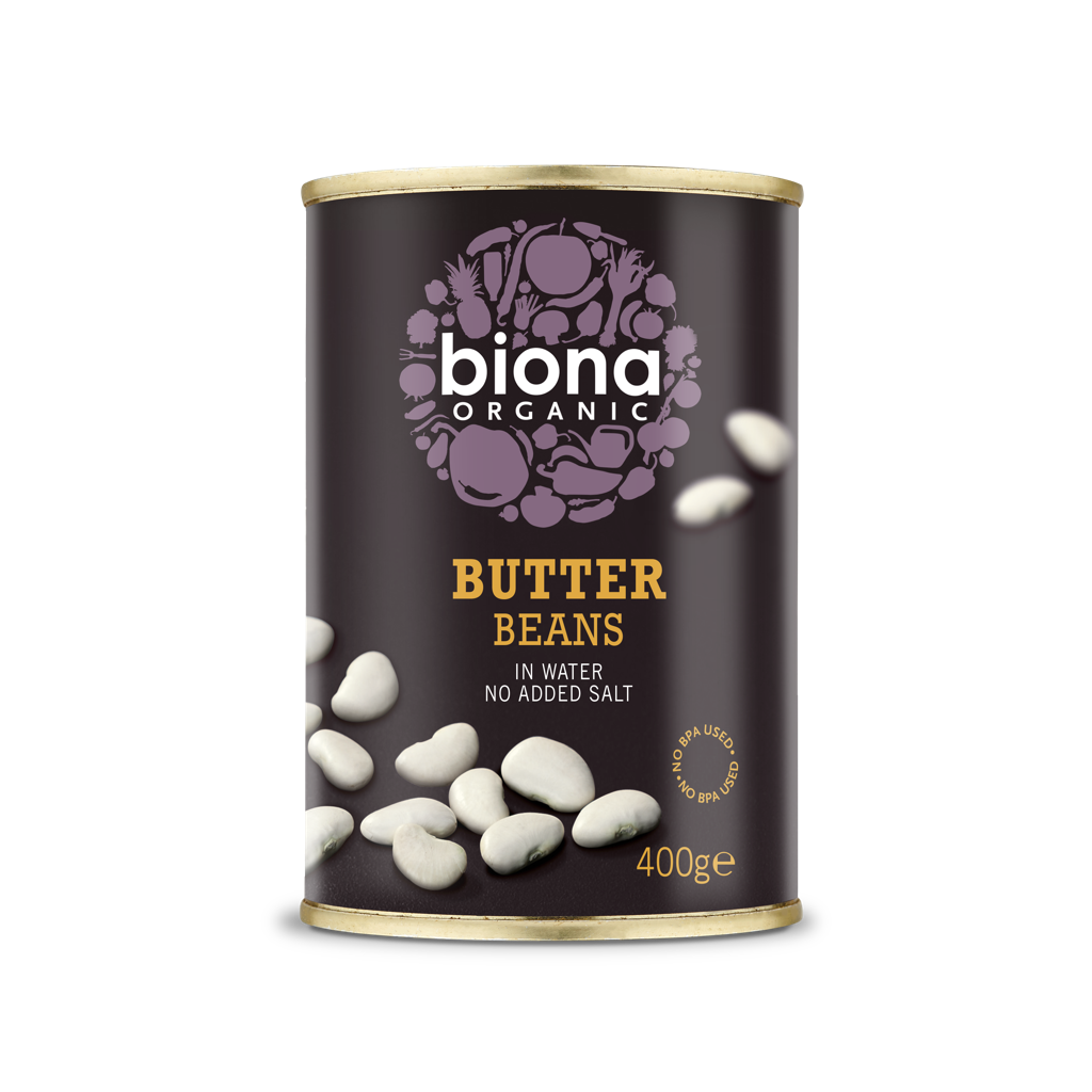 Biona Organic Butter Beans 400g Tin