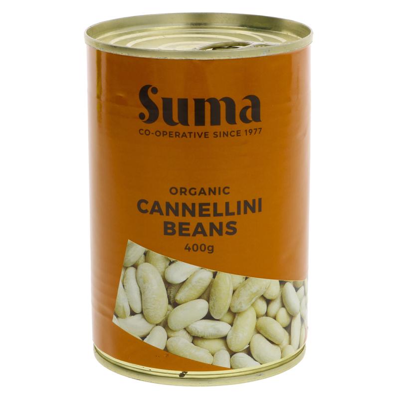 Suma Organic Cannellini Beans 400g Tin