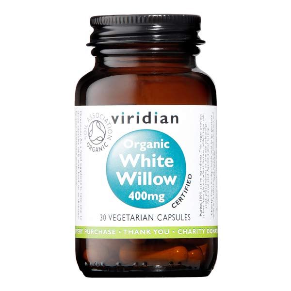 Viridian Organic White Willow 30 Caps