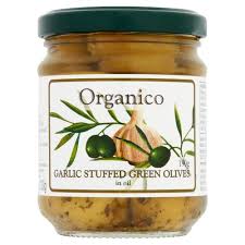 Organico Stuffed Green Olives