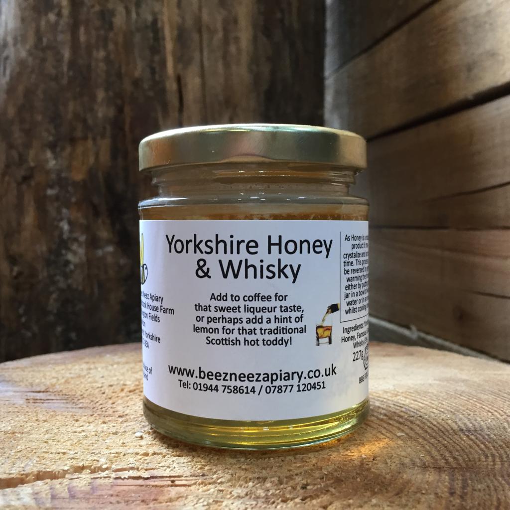 Beez Neez Yorkshire Honey with Whisky 227g