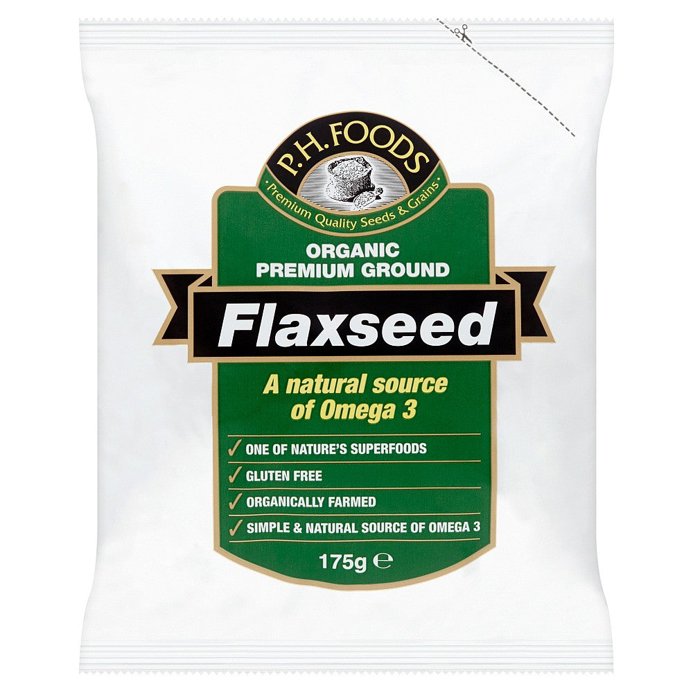 PH Foods Organic Flaxseed 175g