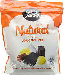 Panda Natural Liquorice mix 200g Bag