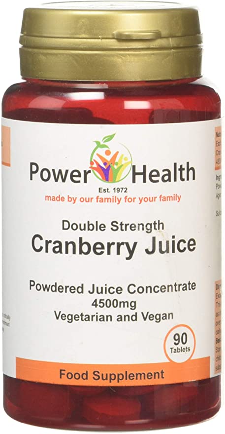 Power Health Cranberry Juice 90 Tabs