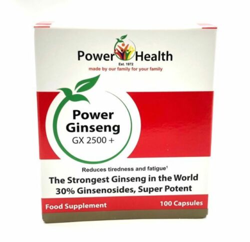 Power Health Power Ginseng GX 2500+ 100 Caps