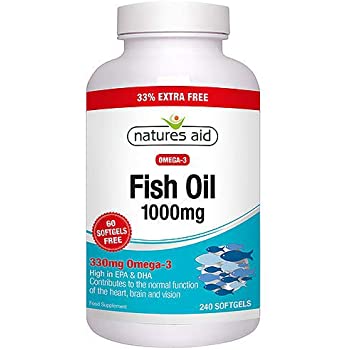 Natures Aid Omega 3 Fish Oil 1000ml 240 caps