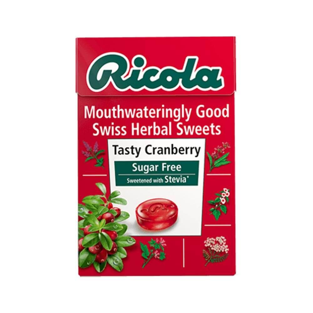 Ricola Sweets Box Sugar Free Cranberry