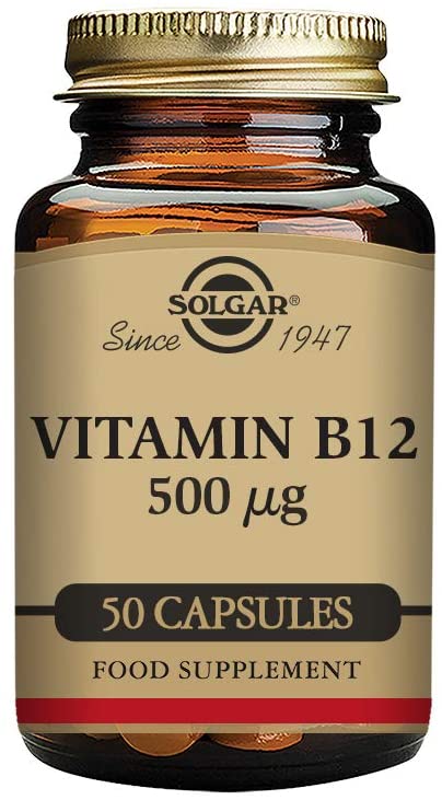 Solgar Vitamin B12 500ug 50 Caps