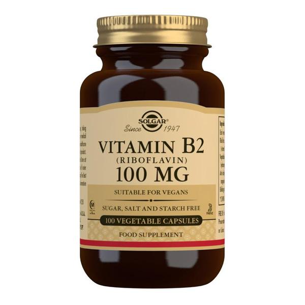 Solgar Vitamin B2 100 Caps