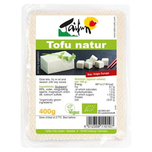Taifun Tofu Natur Organic and Vegan 400g
