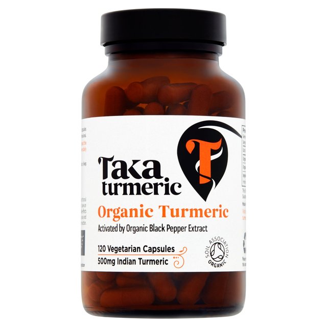 Taka Turmeric Organic Turmeric 120 Caps