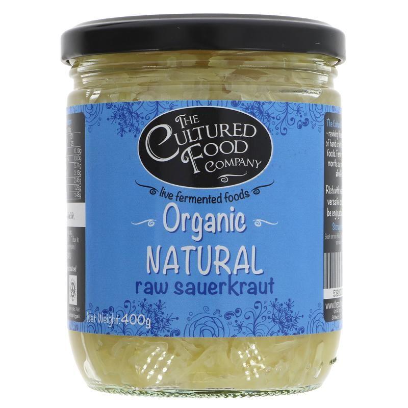 The Cultured Food Company Organic Natural Raw Sauerkraut 400g