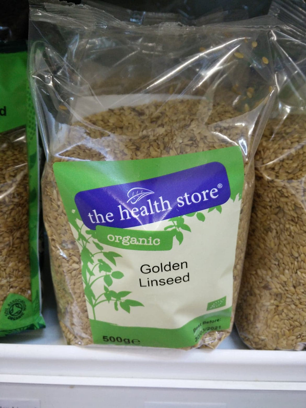The Health Store Organic Golden Linseed 500g