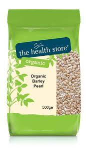 The Health Store Organic Pearl Barley 500g