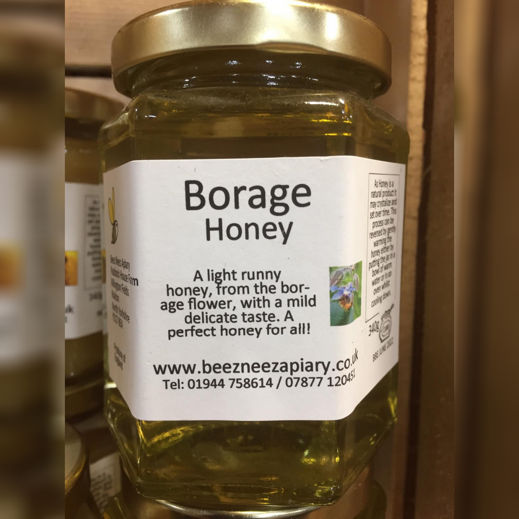 Beez Neez Borage Honey 340g