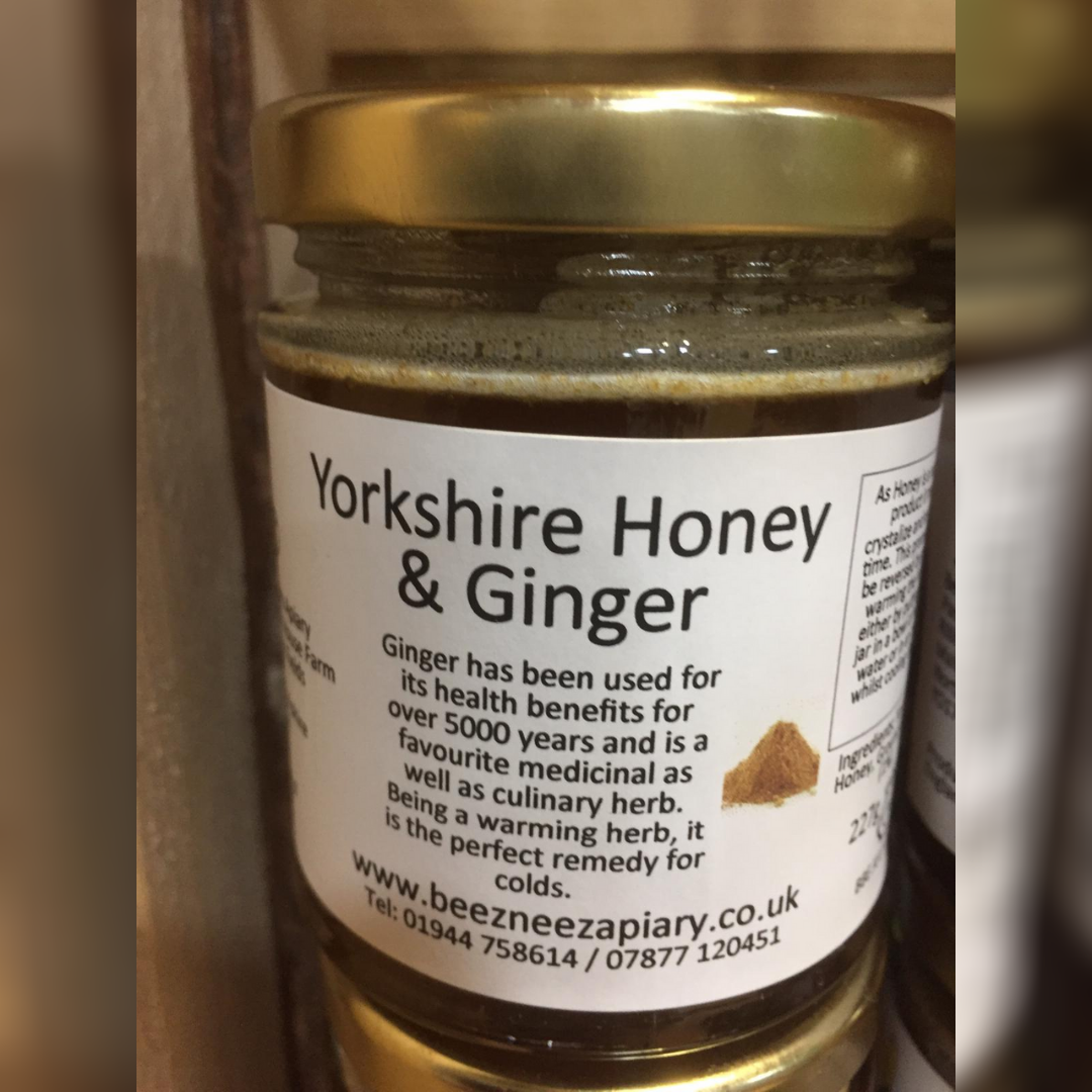 Beez Neez Yorkshire Honey Ginger 227g