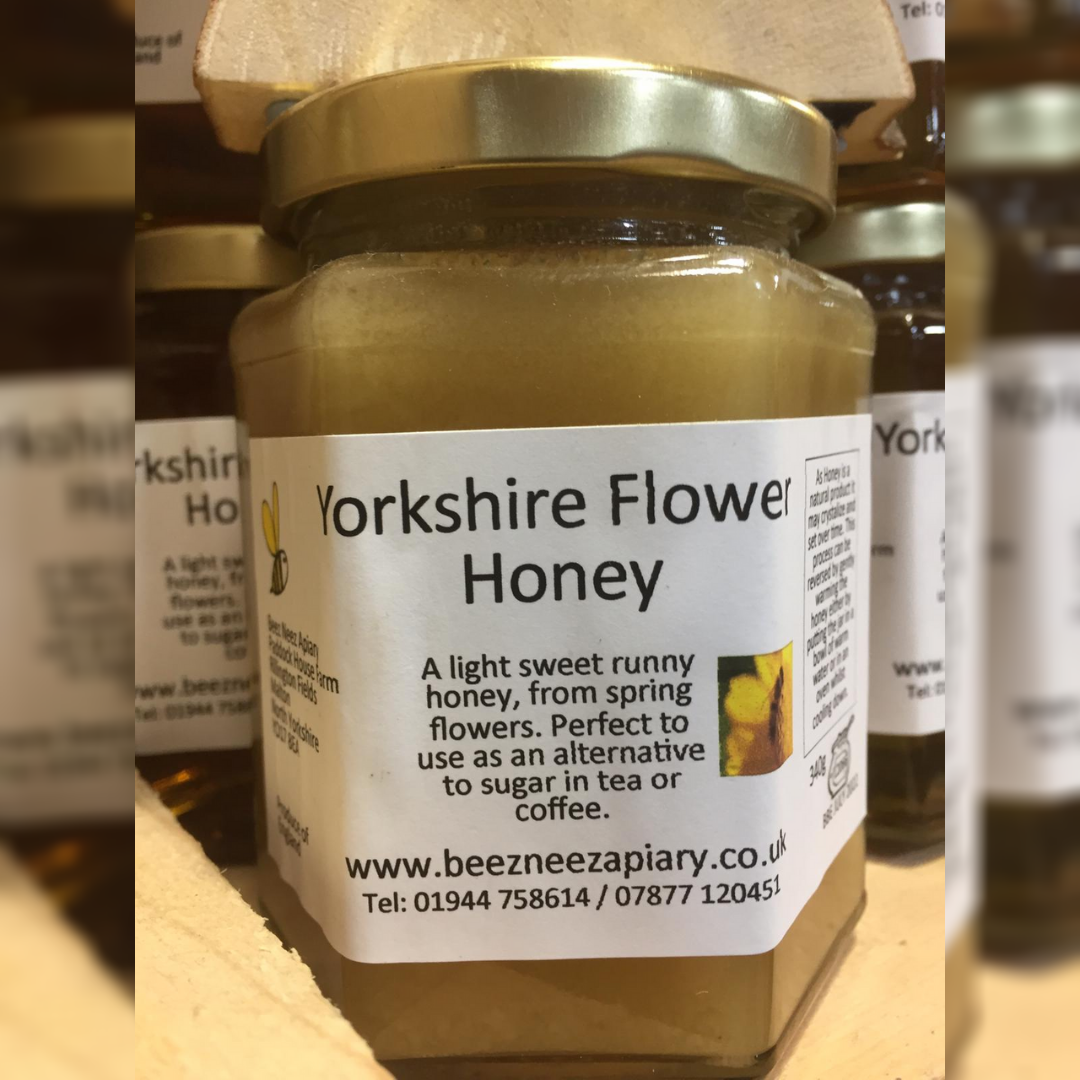 Beez Neez Yorkshire Blossom Honey 340g