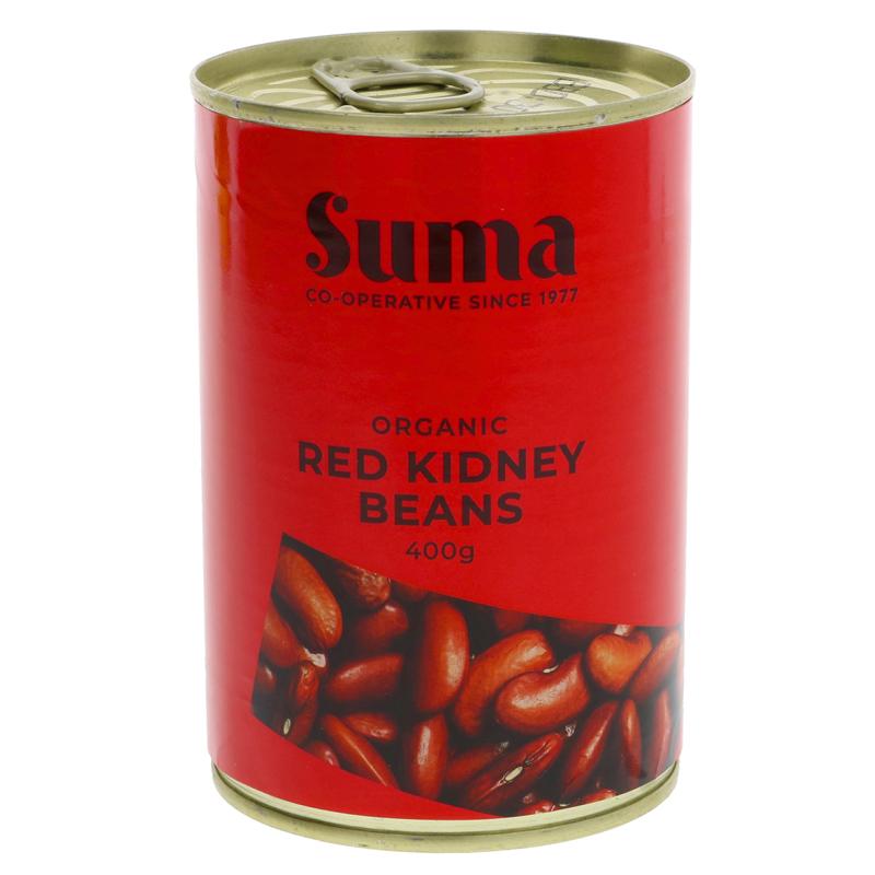 Suma Organic Red Kidney Beans 400g Tin