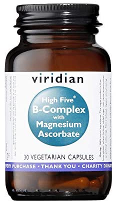Viridian B-Complex With Magnesium Ascorbate 30 Caps