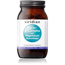 Viridian B-Complex With Magnesium Ascorbate 120 Caps