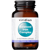 Viridian Balanced Iron Complex 30 Caps