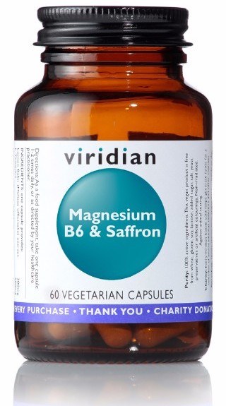 Viridian Magnesium B6 & Saffron 60 Caps