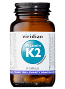 Viridian Vitamin K2 30 Caps