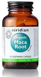 Viridian Organic Maca Root Powder 60 Caps