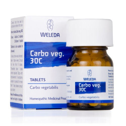 Weleda Carbo Veg. 30c Tablets