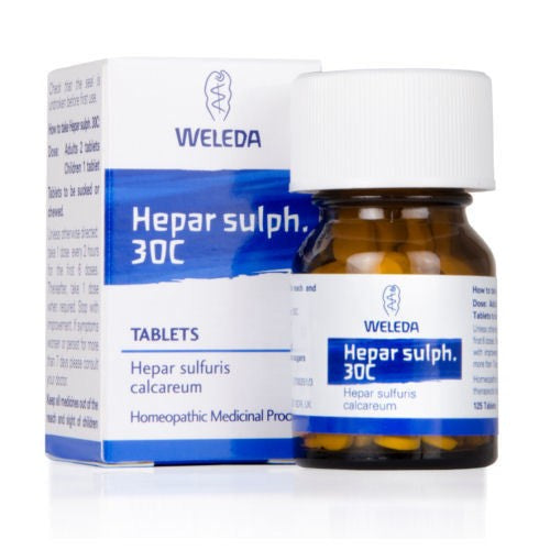 Weleda Hepar Sulf. 30c Tablets