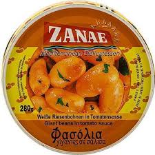 Zanae Giant Beans in Tomato Sauce 280g Tin