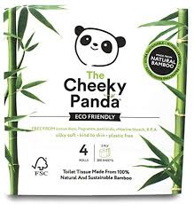 Cheeky Panda Bamboo Toilet Rolls x4