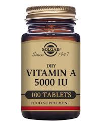 Vitamin A (Dry) 5000 IU