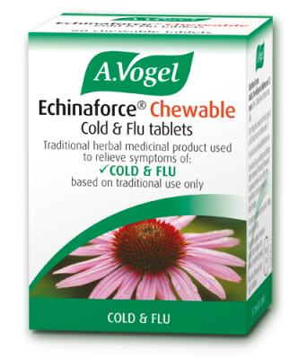 A Vogel Echinaforce Chewable Cold & Flu Tablets