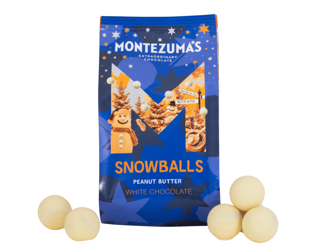 Montezuma's Snowballs - White Chocolate and Peanut Butter Truffles